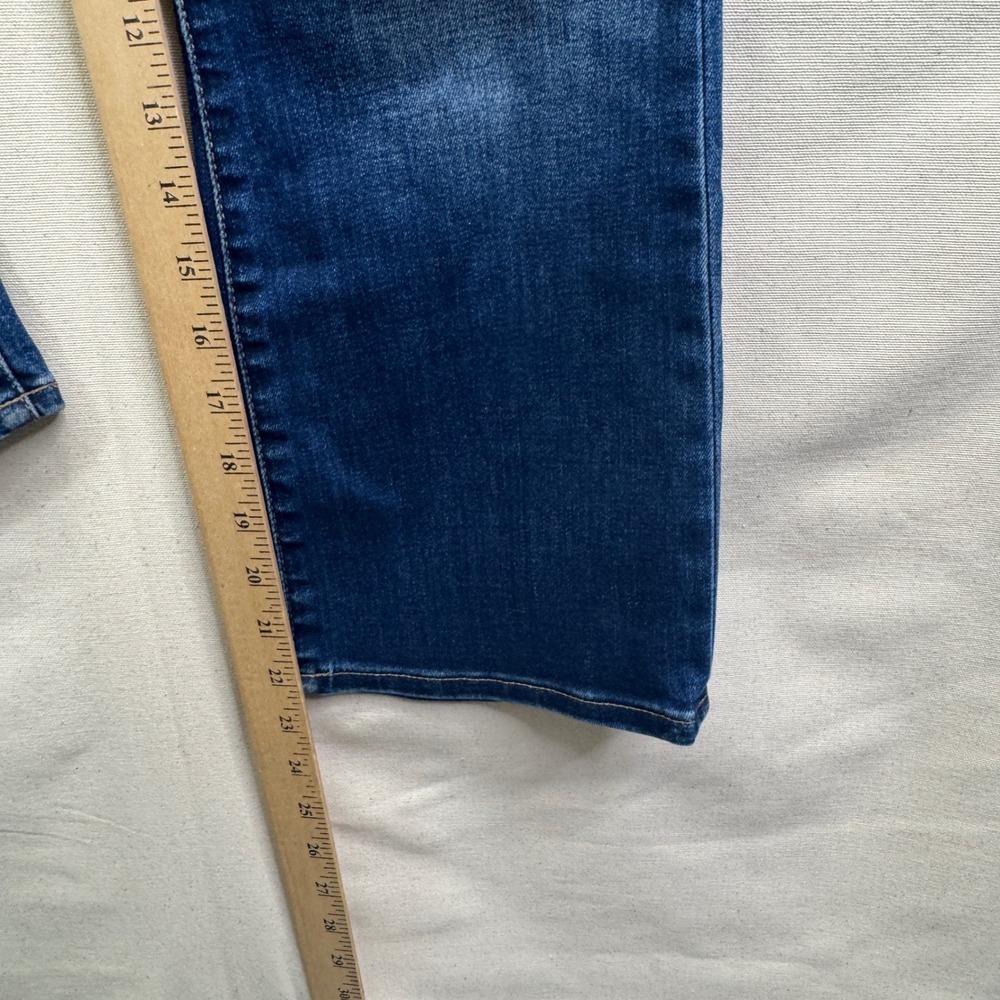 Madewell Cali Demi-Boot Jeans 27P Blue High Rise Petite Cropped Flare - Picture 7 of 9